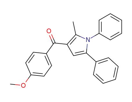 (4-methoxy-phenyl)-(2-methyl-1,5-diphenyl-pyrrol-3-yl)-ketone