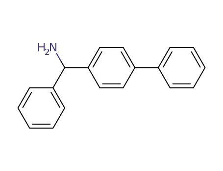 Molecular Structure of 91487-88-6 (ALPHA-(4-BIPHENYLYL)BENZYLAMINE)