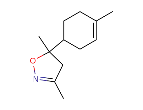 3,5-dimethyl-5-(4-methyl-cyclohex-3-enyl)-4,5-dihydro-isoxazole