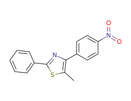5-methyl-4-(4-nitrophenyl)-2-phenylthiazole