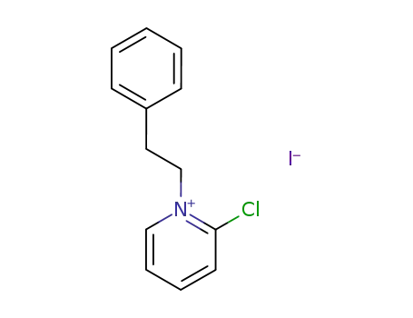 2-chloro-1-phenethyl]-pyridinium; iodide