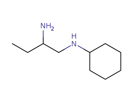 Molecular Structure of 125533-80-4 (1-ethyl-<i>N</i><sup>2</sup>-cyclohexyl-ethanediyldiamine)