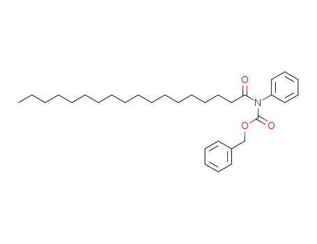 Molecular Structure of 19886-85-2 (N-Phenyl-N-stearoyl-benzylcarbamat)