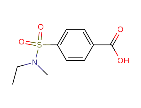 Molecular Structure of 6306-19-0 (4-[ethyl(methyl)sulfamoyl]benzoic acid)