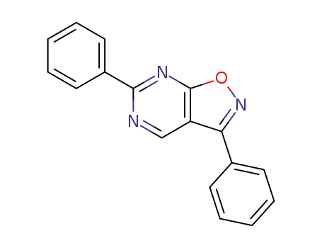 Isoxazolo[5,4-d]pyrimidine, 3,6-diphenyl-