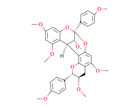 C<sub>37</sub>H<sub>38</sub>O<sub>10</sub>