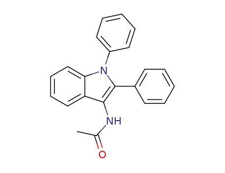 Molecular Structure of 858230-64-5 (<i>N</i>-(1,2-diphenyl-indol-3-yl)-acetamide)