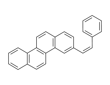 Chrysene, 3-(2-phenylethenyl)-, (Z)-