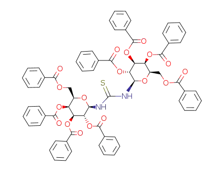 N,N'-bis-(2,3,4,6-tetra-O-acetyl-β-D-galactopyranosyl)thiourea