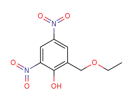 Molecular Structure of 2544-94-7 (2-ETHOXYMETHYL-4,6-DINITROPHENOL)