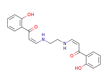 Molecular Structure of 14386-91-5 (N,N'-bis<2-(2-hydroxybenzoyl)vinylene>ethylenediamine)