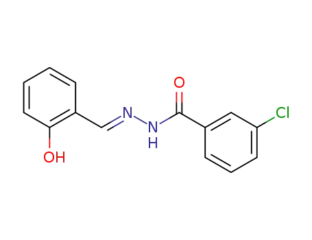 (E)-3-chloro-N'-(2-hydroxybenzylidene)benzohydrazide