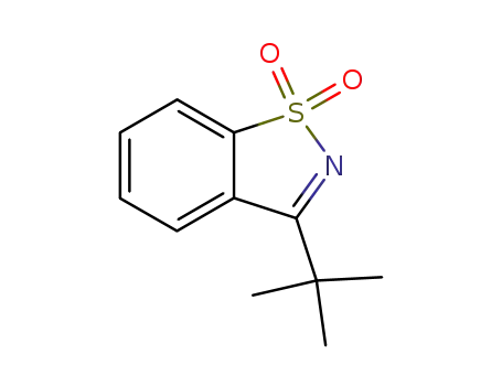 1,2-Benzisothiazole, 3-(1,1-dimethylethyl)-, 1,1-dioxide