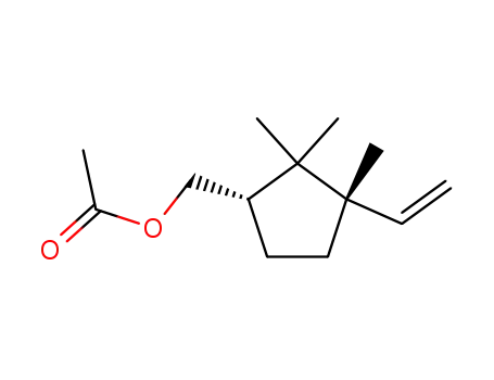 (+/-)-(1S,3S)-3-acetoxymethyl-1,2,2-trimethyl-1-vinylcyclopentane