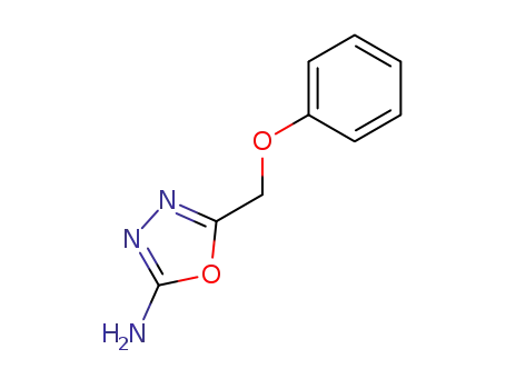 Molecular Structure of 21520-88-7 (5-(phenoxymethyl)-1,3,4-oxadiazol-2-amine)