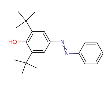 Phenol, 2,6-bis(1,1-dimethylethyl)-4-(phenylazo)-