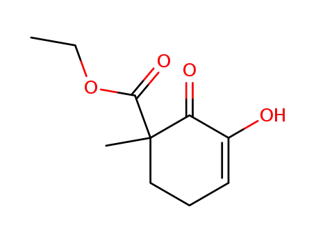 6-Aethoxycarbonyl-2-hydroxy-6-methyl-2-cyclohexen-1-on