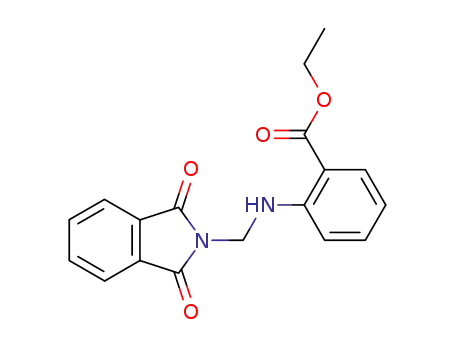 2-(phthalimidomethyl-amino)-benzoic acid ethyl ester