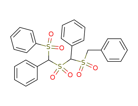 α-Benzylsulfonyl-α'-benzolsulfonyl-dibenzyl-sulfon