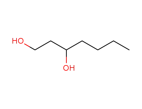 Molecular Structure of 23433-04-7 (HEPTANE-1,3-DIOL)