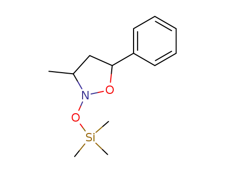 3-methyl-5-phenyl-2-trimethylsilanyloxy-isoxazolidine