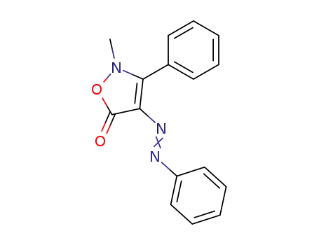 2-methyl-3-phenyl-4-(phenylazo)isoxazol-5-one