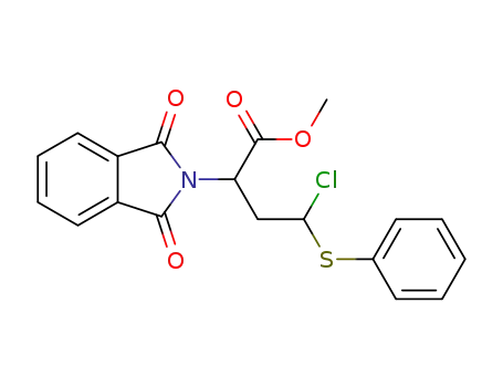 4-Chloro-2-(1,3-dioxo-1,3-dihydro-isoindol-2-yl)-4-phenylsulfanyl-butyric acid methyl ester