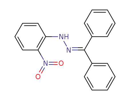Molecular Structure of 76368-93-9 (Methanone, diphenyl-, (2-nitrophenyl)hydrazone)