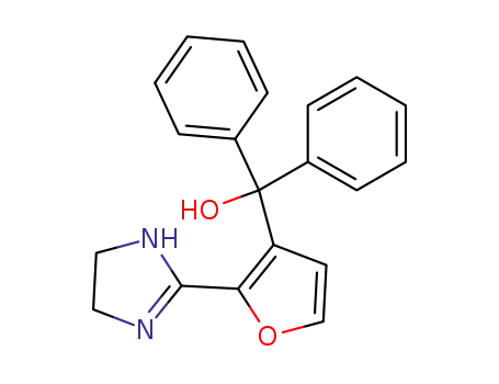 α,α-diphenyl-2-<(4,5-dihydroimidazol-2-yl)furan>-3-methanol