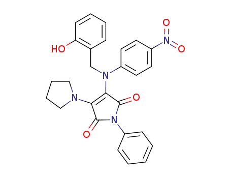 4'-[(2-Hydroxy-benzyl)-(4-nitro-phenyl)-amino]-1'-phenyl-2,3,4,5-tetrahydro-[1,3']bipyrrolyl-2',5'-dione