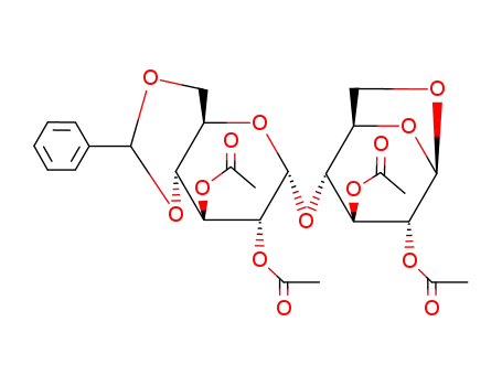 2,3,2',3'-tetra-O-acetyl-1,6-anhydro-4',6'-O-benzylidene-β-maltose