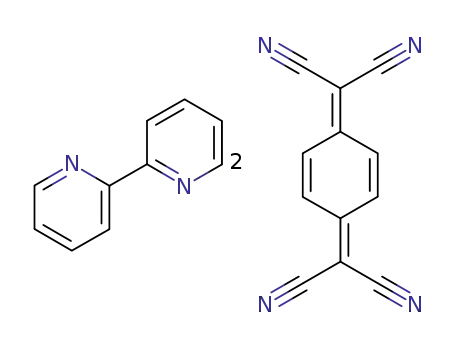 2-(4-Dicyanomethylene-cyclohexa-2,5-dienylidene)-malononitrile; compound with [2,2']bipyridinyl