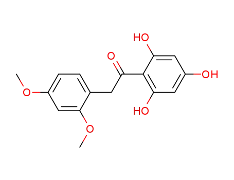 Ethanone, 2-(2,4-dimethoxyphenyl)-1-(2,4,6-trihydroxyphenyl)-
