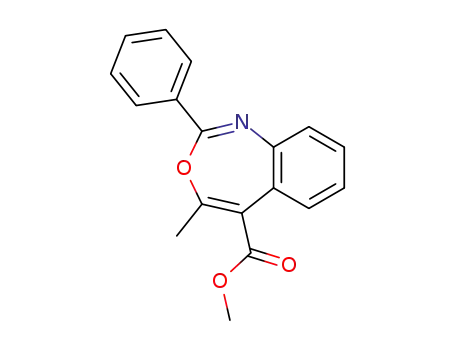 3,1-Benzoxazepine-5-carboxylic acid, 4-methyl-2-phenyl-, methyl ester