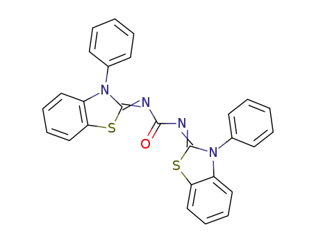 Urea, bis(3-phenyl-2(3H)-benzothiazolylidene)-