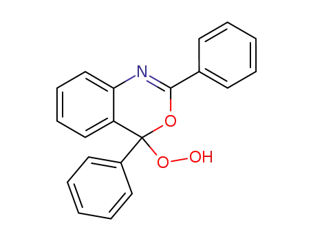 Molecular Structure of 102024-29-3 (2,4-diphenyl-4<i>H</i>-benzo[<i>d</i>][1,3]oxazin-4-yl hydroperoxide)