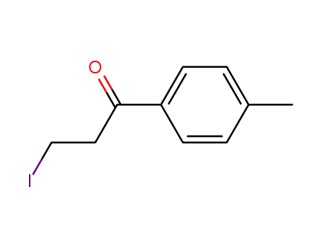 1-Propanone, 3-iodo-1-(4-methylphenyl)-