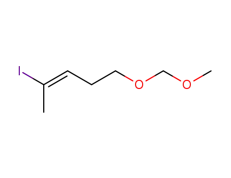 2-Pentene, 2-iodo-5-(methoxymethoxy)-, (E)-