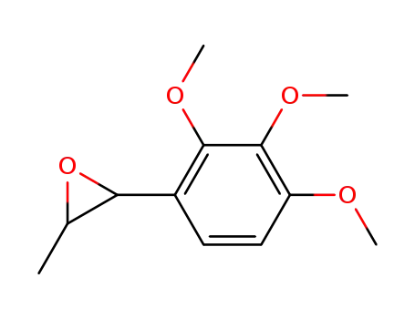 Molecular Structure of 116145-29-0 (Oxirane, 2-methyl-3-(2,3,4-trimethoxyphenyl)-)