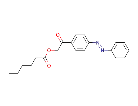 hexanoic acid-(4-phenylazo-phenacyl ester)