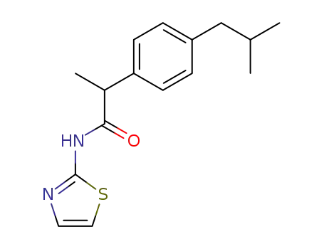 2-(4-이소부틸페닐)-N-(2-티아졸릴)프로피온아미드