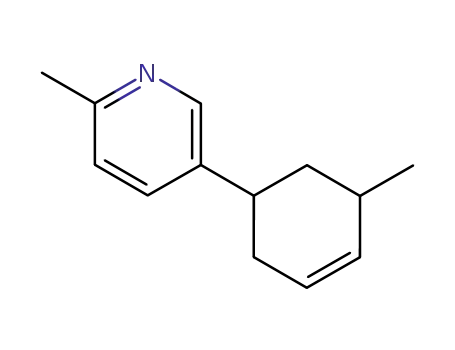 2-Methyl-5-(5-methyl-cyclohex-3-enyl)-pyridine