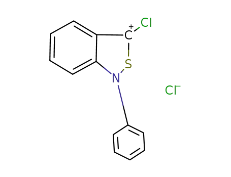 1-phenyl-3-chloro-2,1-benzisothiazolium chloride