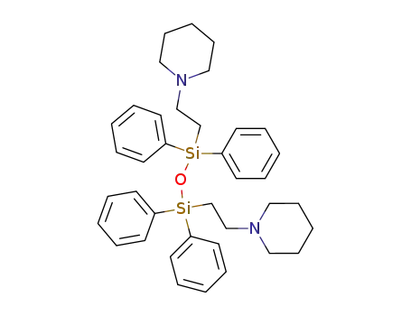 1,1,3,3-Tetraphenyl-1,3-bis(2-piperidinoethyl)disiloxan