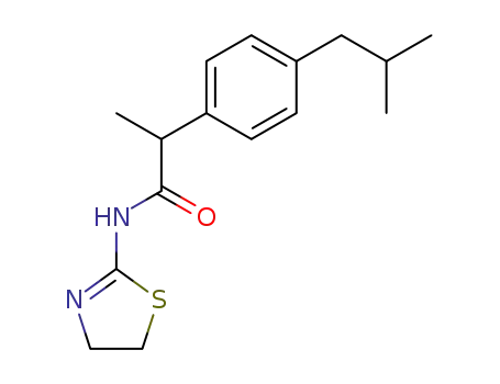 N-(4,5-Dihydro-2-thiazolyl)-2-(4-isobutylphenyl)propionamide