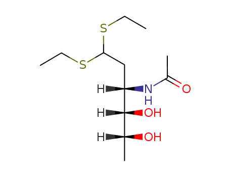 3-acetamido-2,3,6-trideoxy-D-ribo-hexose diethyl dithioacetal