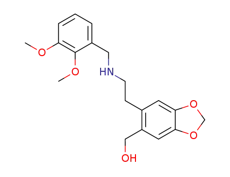 1,3-Benzodioxole-5-methanol,
6-[2-[[(2,3-dimethoxyphenyl)methyl]amino]ethyl]-