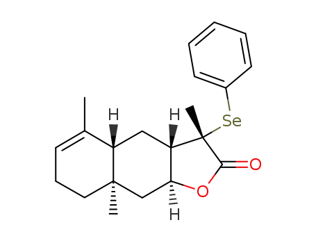 11β-phenylseleno-5,7αH,8βH-eudesm-3-en-8,12-olide