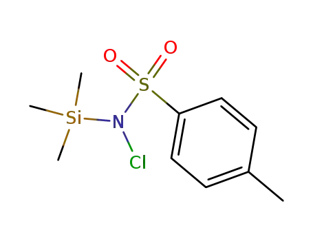 Benzenesulfonamide, N-chloro-4-methyl-N-(trimethylsilyl)-