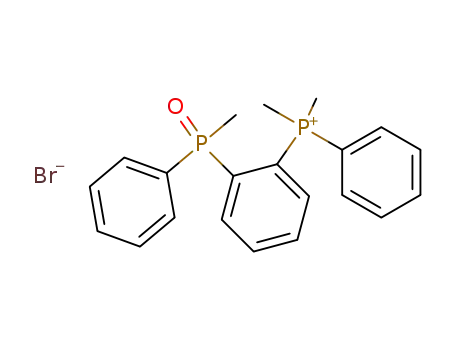Phosphonium, dimethyl[2-(methylphenylphosphinyl)phenyl]phenyl-,
bromide